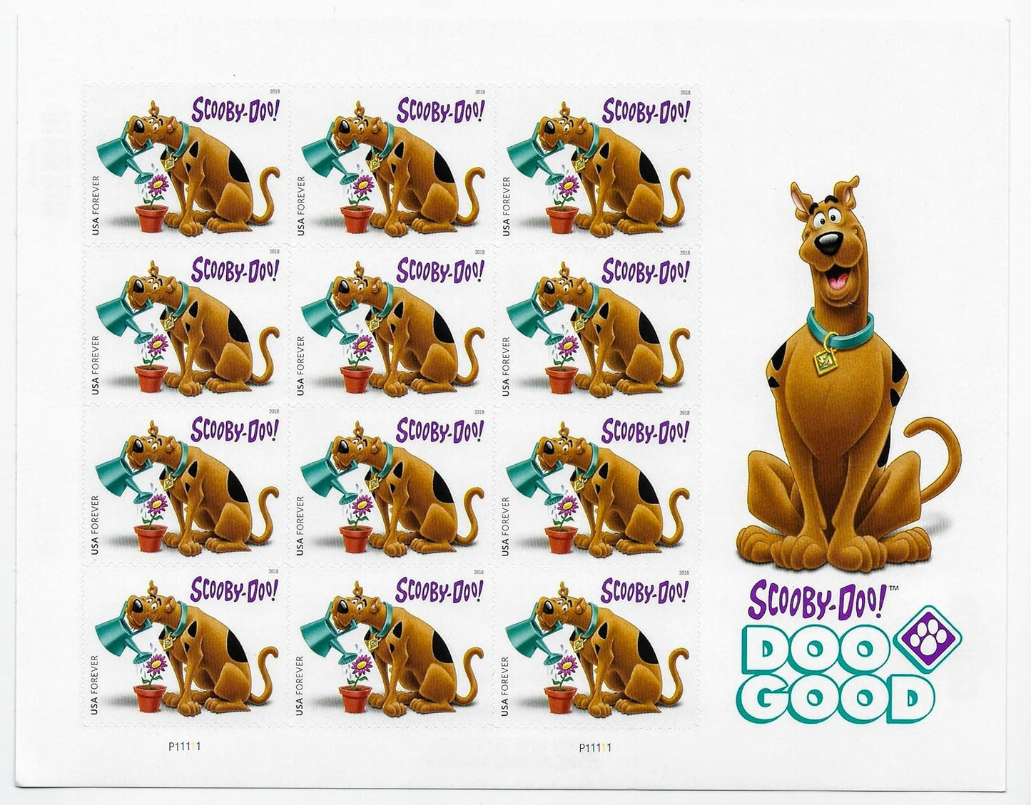 Scooby-Doo! Forever Postage Stamps