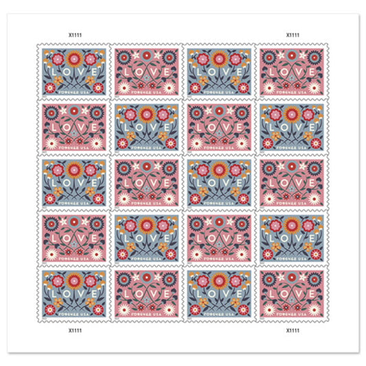 2022 Love Forever Postage Stamps