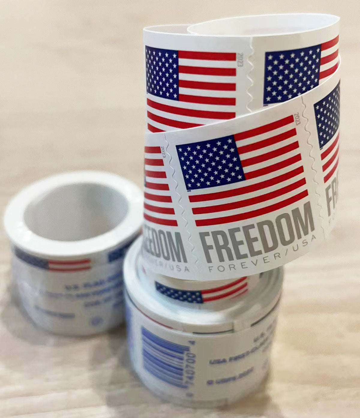 2023 US Flags Freedom Booklets / Rolls