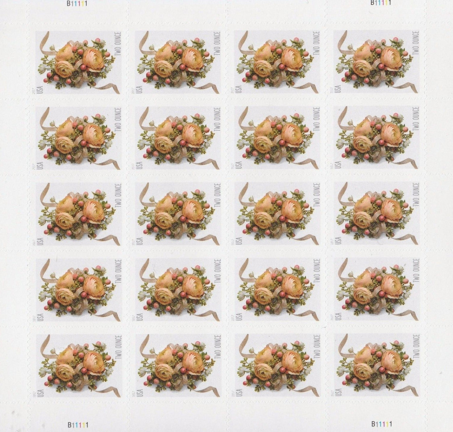 Celebration Corsage Two Ounce Forever Postage Stamps