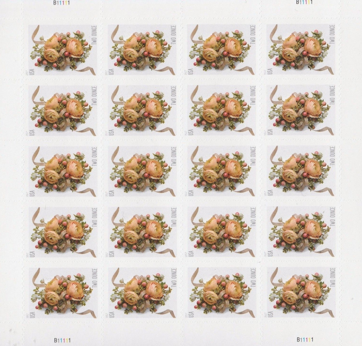 Celebration Corsage Two Ounce Forever Postage Stamps