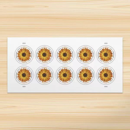 Global African Daisy International Forever Postage Stamps