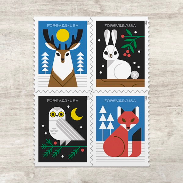 Winter Woodland Animals